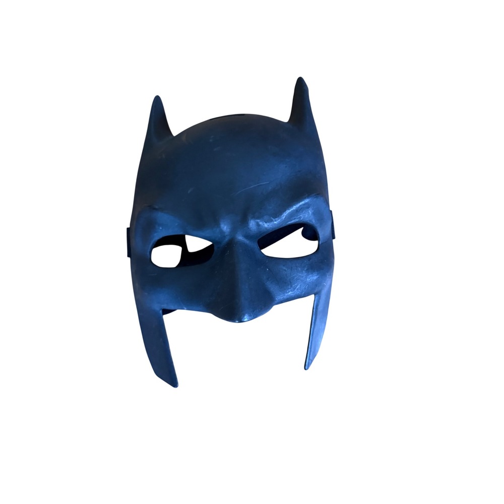 DC Comics Batman Mask Black Plastic Costume Accessory Adjustable Strap Cosplay